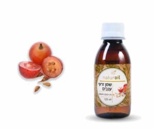 שמן זרעי ענבים 125 מל Nature Oil
