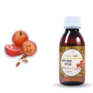 שמן זרעי ענבים 125 מל Nature Oil