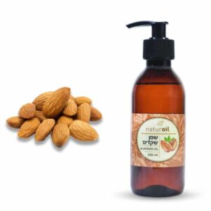 שמן שקדים 250 מ"ל משאבה Nature Oil