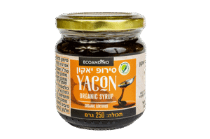 סירופ יאקון אורגני 250 גרם