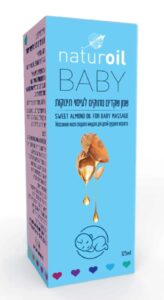 שמן שקדים לעיסוי תינוקות