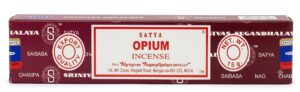 קטורת סאטיה אופיום (Opium), חפיסה בודדת של 15 גרם