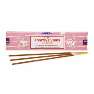 קטורת סאטיה אנרגיות חיוביות (Positive Vibes), חפיסה בודדת, 15 גרם
